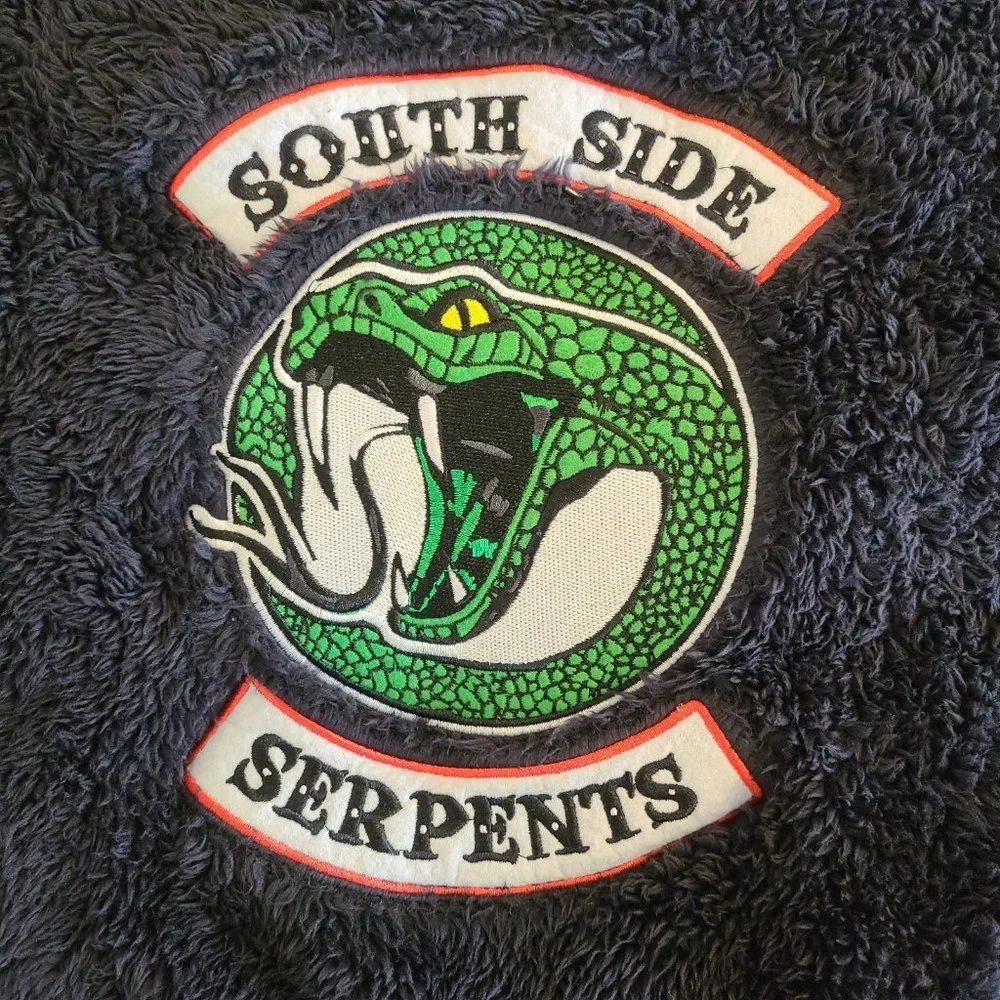 INTIMO Riverdale Womens' Southside Serpents Fleece Pajama Top Only Size Large